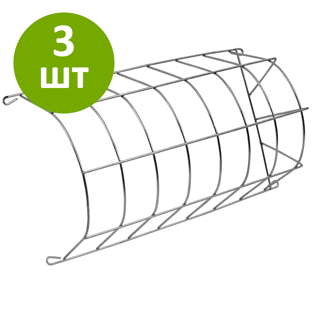 

Кормушка для сена, горизонтальная загрузка, 32х18х12 см, 3 шт., R5_OZ