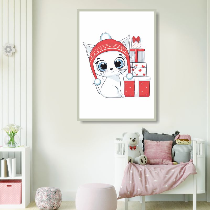 

Постер на стену ПолиЦентр Новогодние Зверята 40х50 см, НовогодниеЗверятаТип8