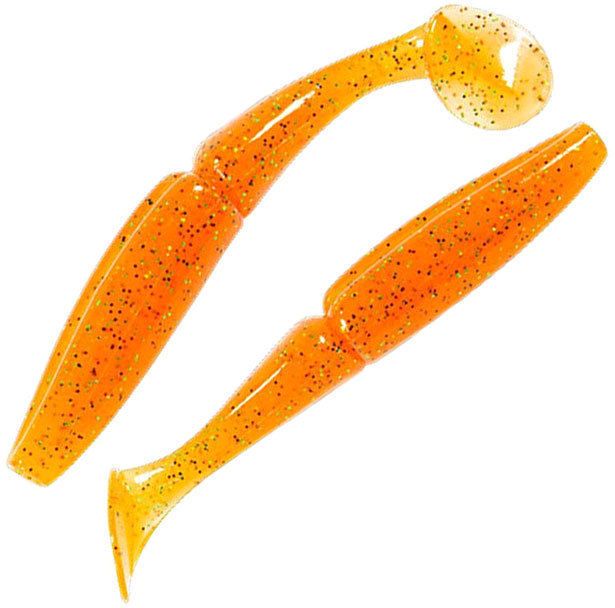 

Волжанка Приманка силиконовая (мягкая) VOLZHANKA NAUGHTY ROACH (NR90-1009 / 3,6" / 1009), Оранжевый