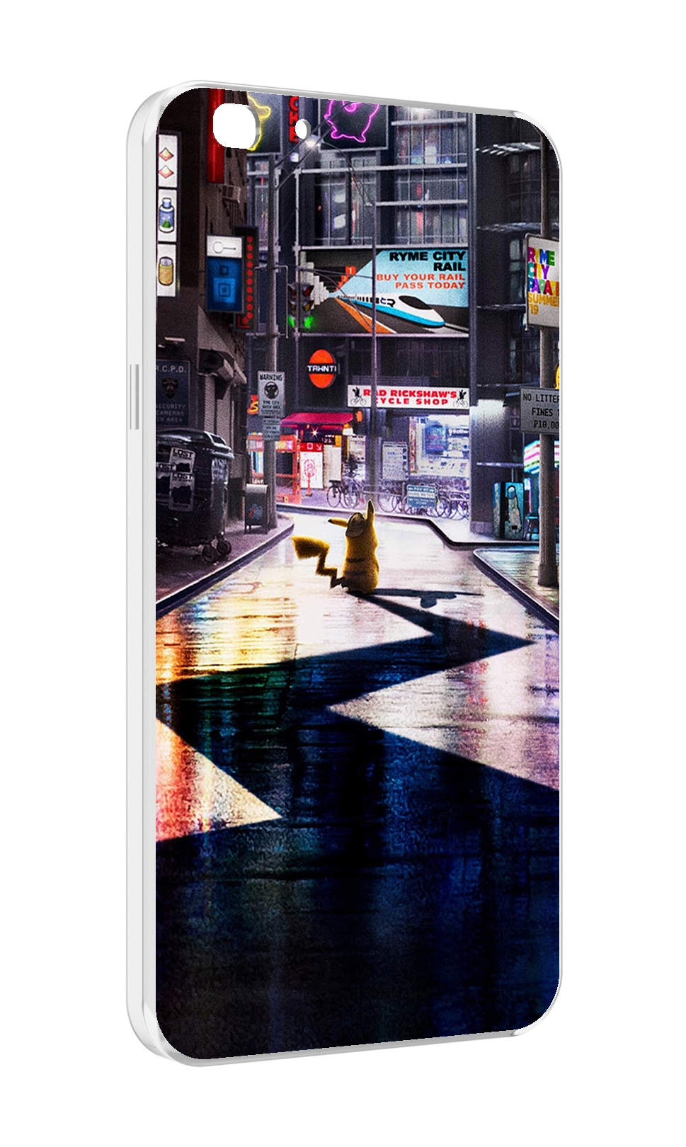 

Чехол MyPads Пикачу-в-городе для Oppo A77/F3 (2017 год), Прозрачный, Tocco