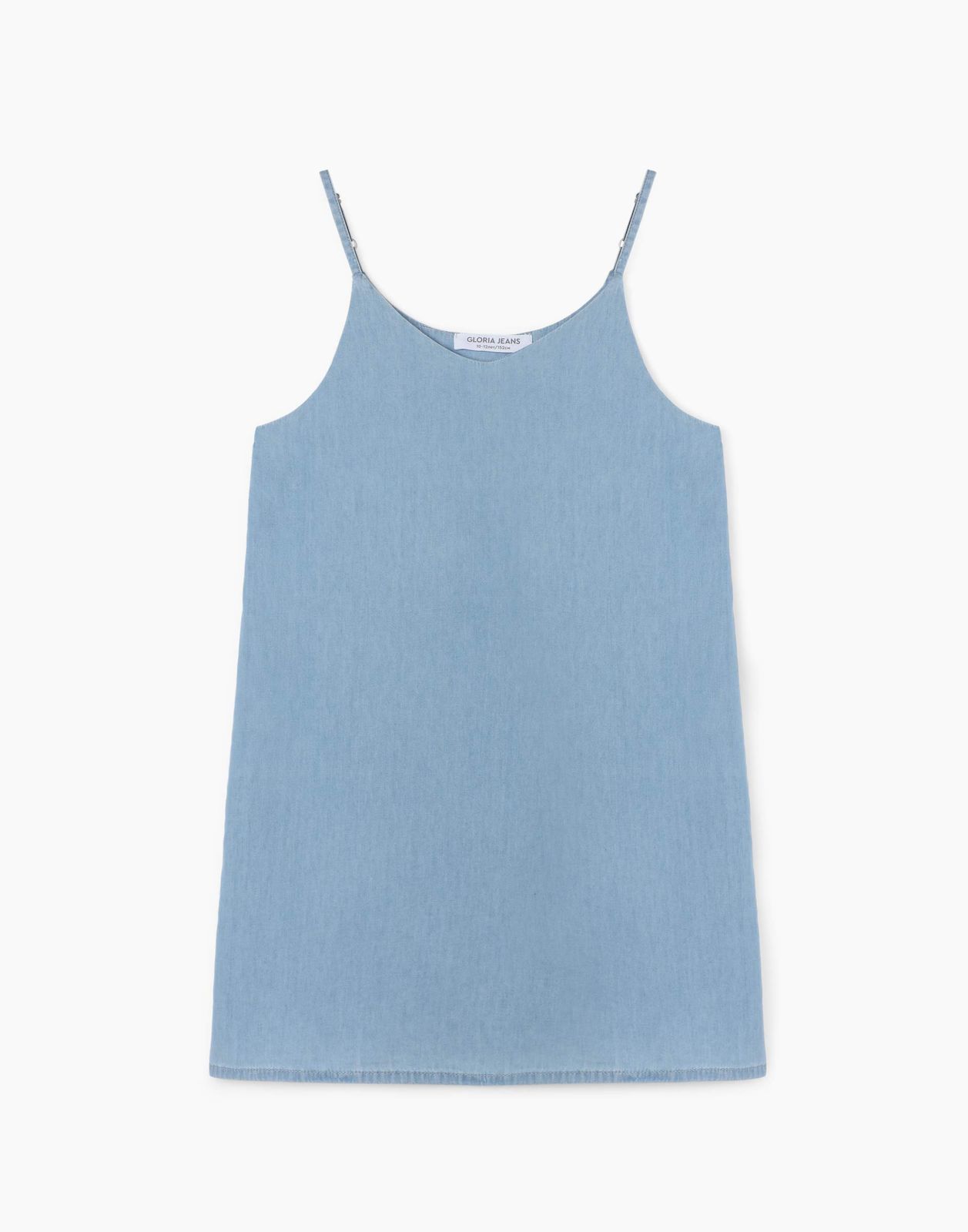 

Сарафан для девочки Gloria Jeans GDR027955 лайт 6-8л/128, Голубой, GDR027955