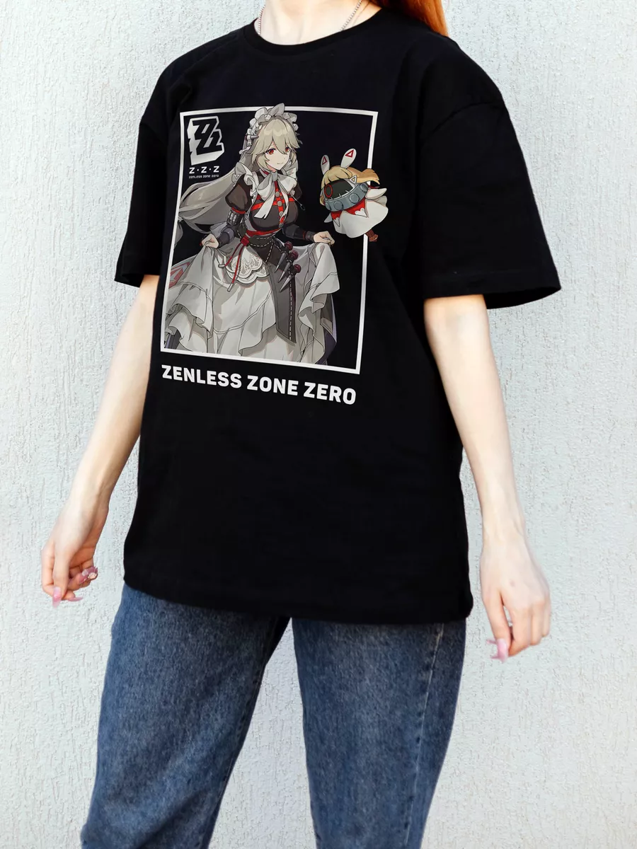 

Футболка женская Animania Zenless Zone Zero черная XL, Черный, Zenless Zone Zero