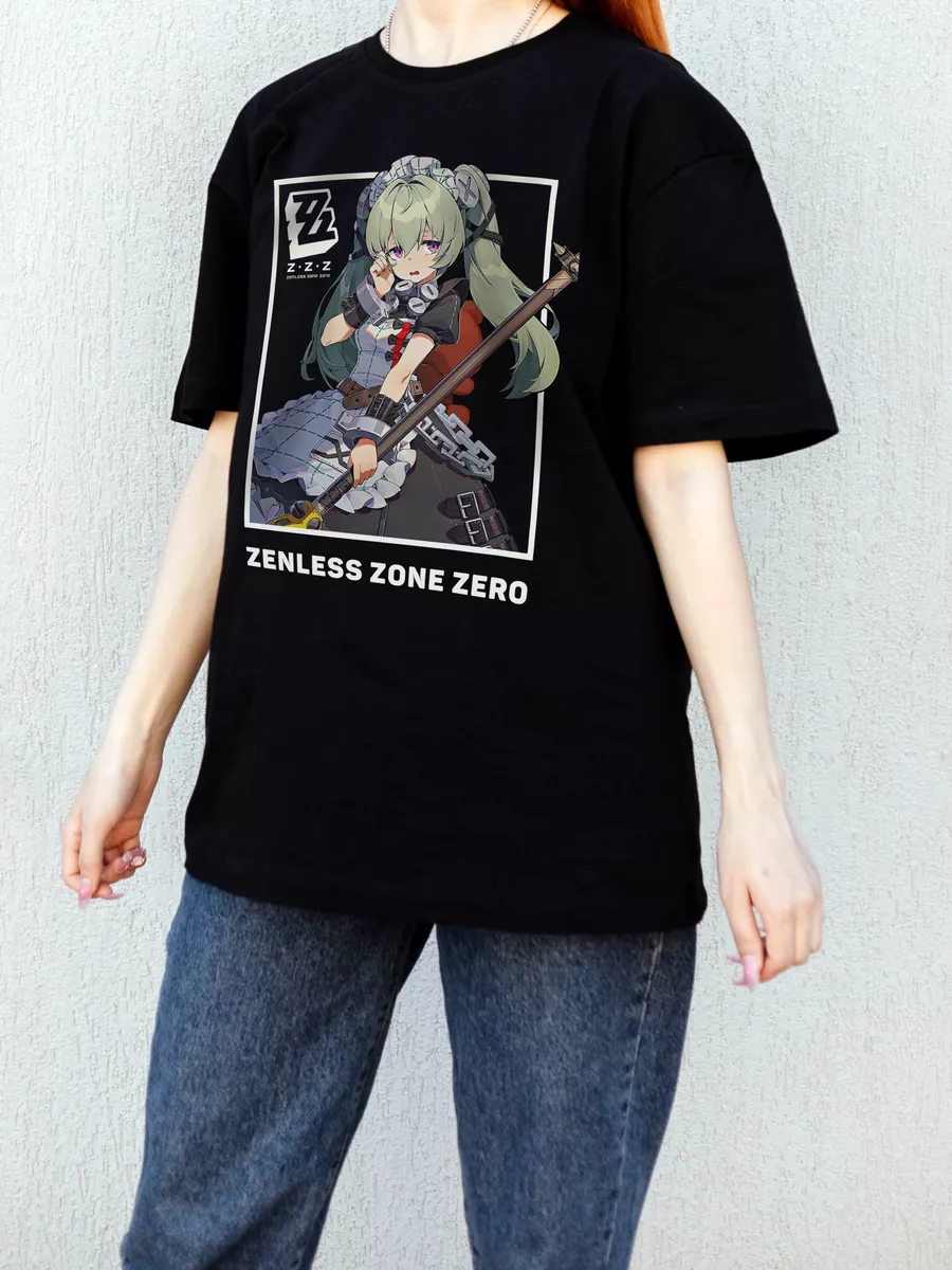 

Футболка женская Animania Zenless Zone Zero черная XXL, Черный, Zenless Zone Zero