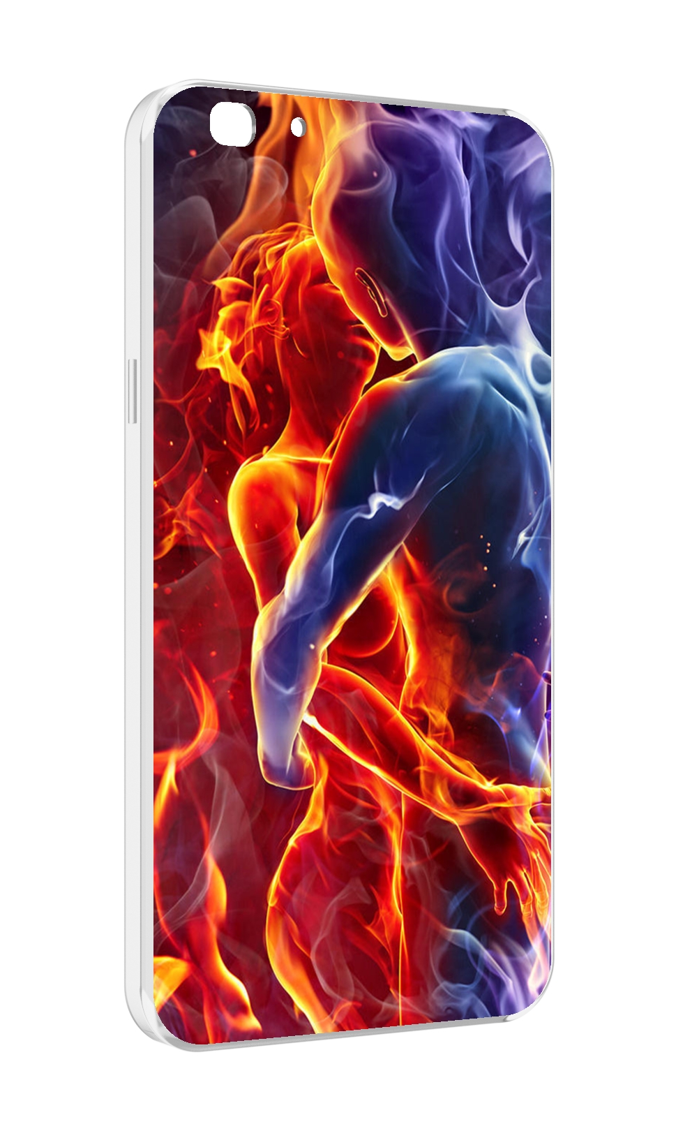 

Чехол MyPads Огонь-вода для Oppo A77/F3 (2017 год), Прозрачный, Tocco