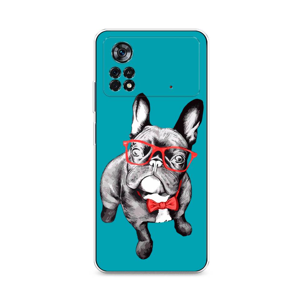 

Чехол на Xiaomi Poco X4 Pro 5G "Французский бульдог", 313150-1