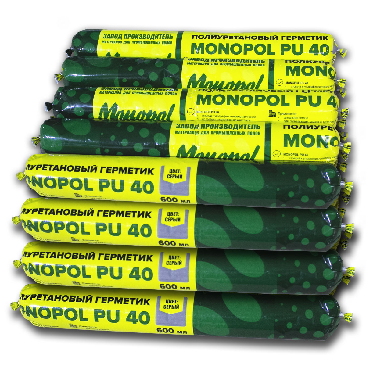 Герметик Monopol PU 40 полиуретановый, 20 шт