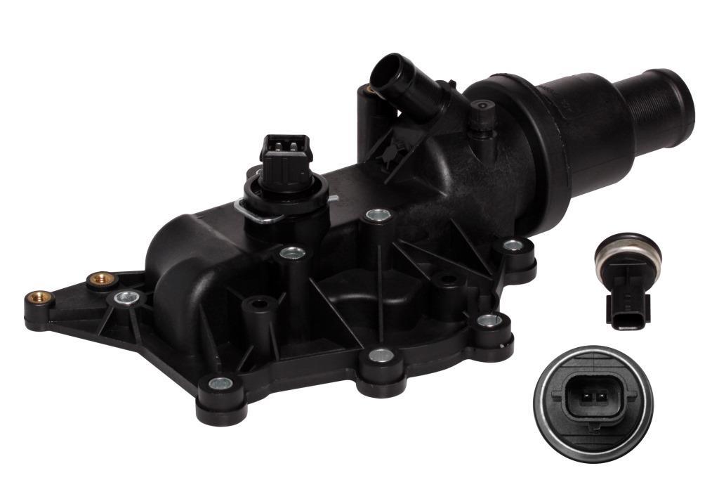 фото Термостат fluence (10-)/megane ii (02-) 1.4i/1.6i мт (с корпусом) (89°с) luzar lt 0914