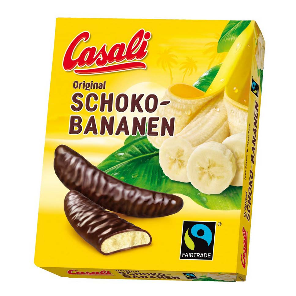 Конфеты суфлейные Casali Schoko-Bananen с бананом 150 г