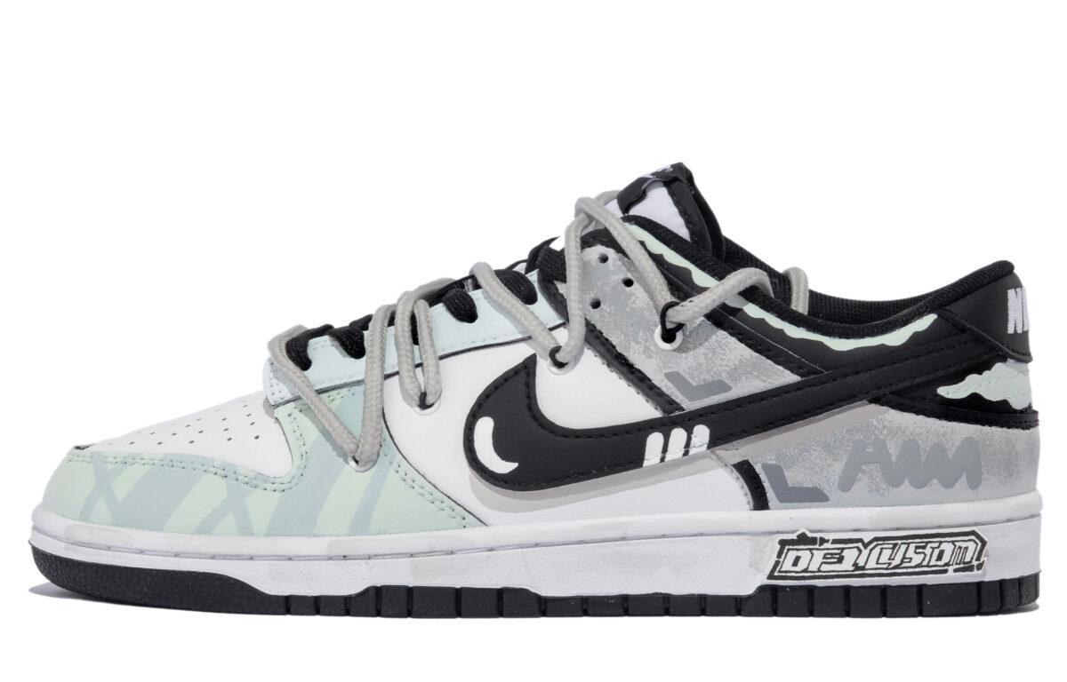 

Кеды унисекс Nike Dunk Low GS белые 40 EU, Белый, Dunk Low GS