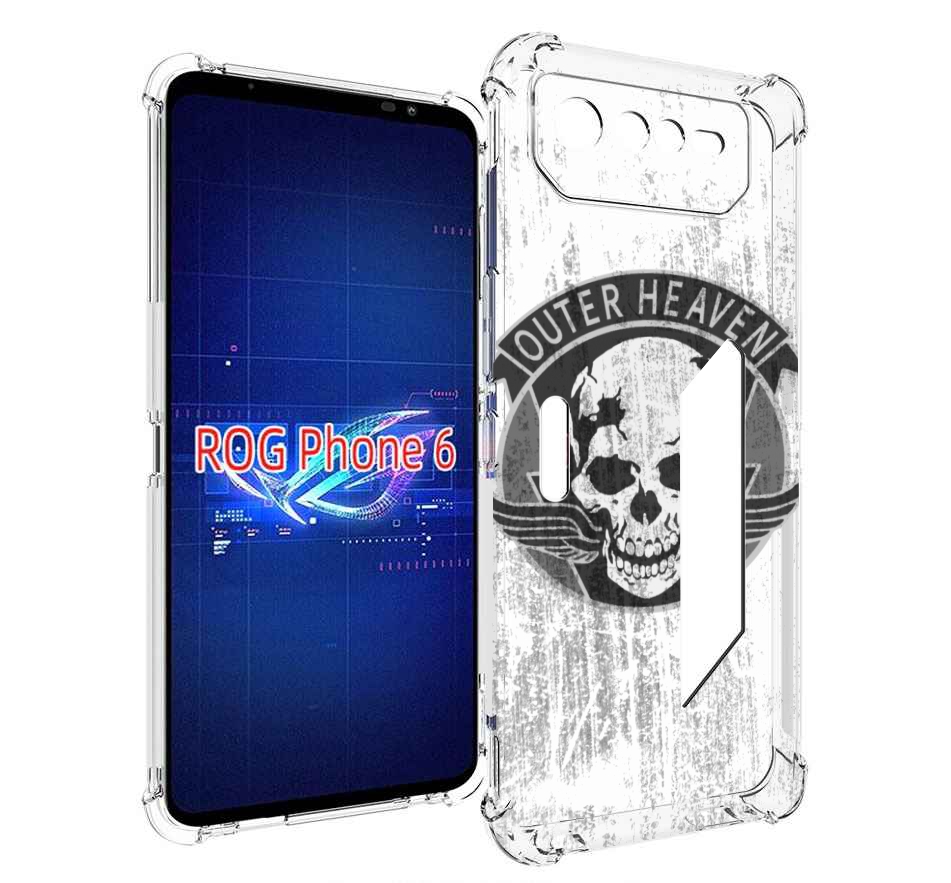 

Чехол MyPads Metal Gear Solid V Outer Heaven для Asus ROG Phone 6, Прозрачный, Tocco