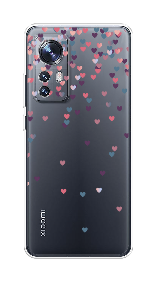 

Чехол на Xiaomi 12"Посыпка сердечки", Розовый;фиолетовый, 312950-3