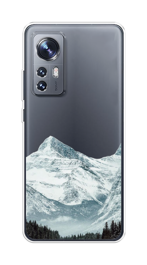 

Чехол на Xiaomi 12"Горы арт 1", Белый;зеленый, 312950-2