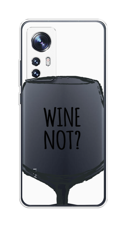 

Чехол на Xiaomi 12"Wine not white", Белый, 312950-6