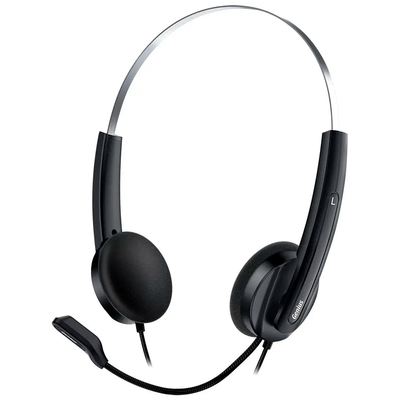 

Наушники Genius HS-220U черный (1709465), HS-220U