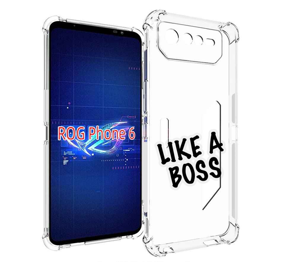 

Чехол MyPads Like-a-boss для Asus ROG Phone 6, Прозрачный, Tocco