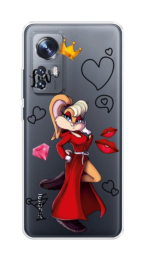 

Чехол на Xiaomi 12"Rich Lola Bunny", Красный;бежевый;оранжевый, 312950-6