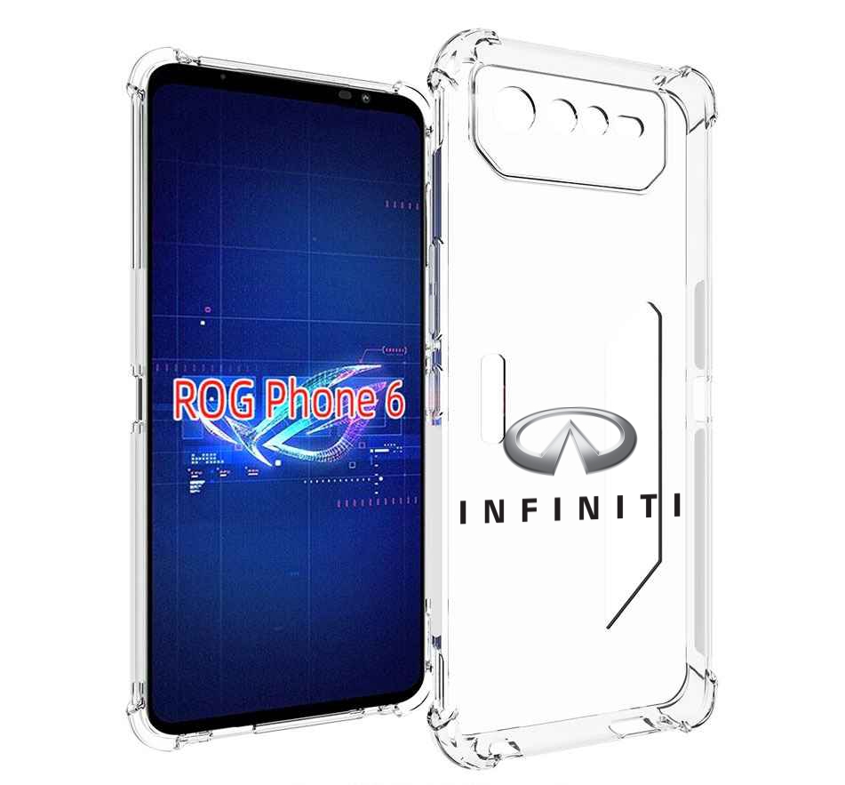 

Чехол MyPads Infiniti-3 мужской для Asus ROG Phone 6, Прозрачный, Tocco