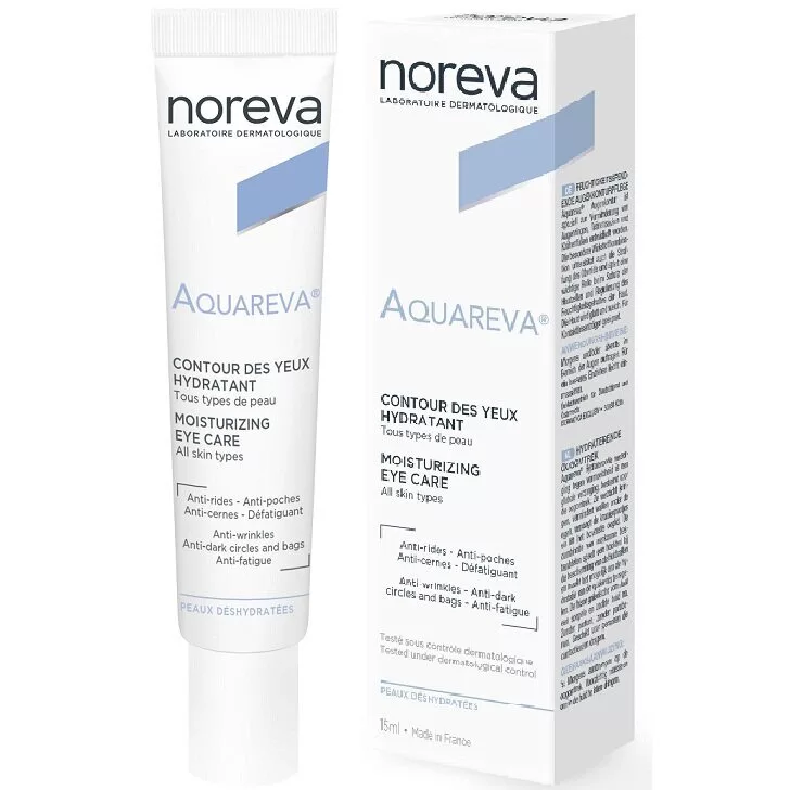 Крем для глаз Noreva Aquareva Contour Des Yeux Hydrating Energizing Care 15 мл noreva xerodiane ap anti irritations cream cu zn mg крем против раздражений медь цинк марганец 40 мл