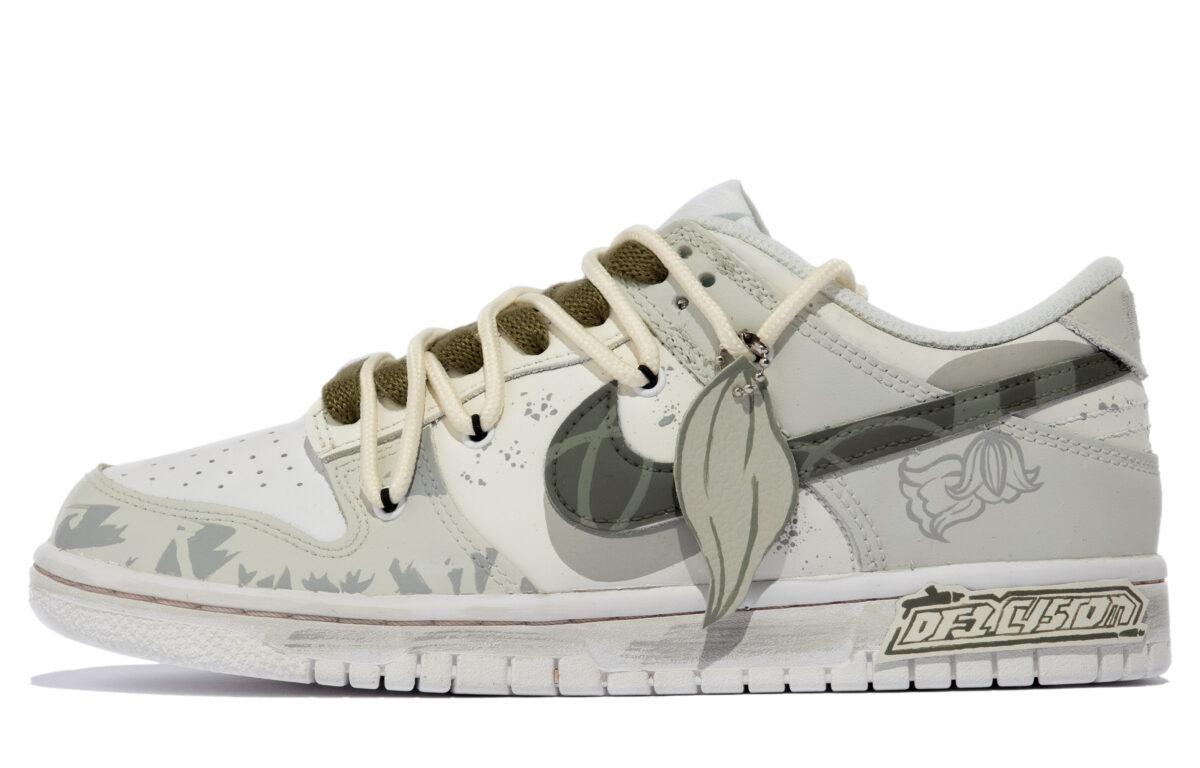 

Кеды унисекс Nike Dunk Low GS серые 36.5 EU, Серый, Dunk Low GS