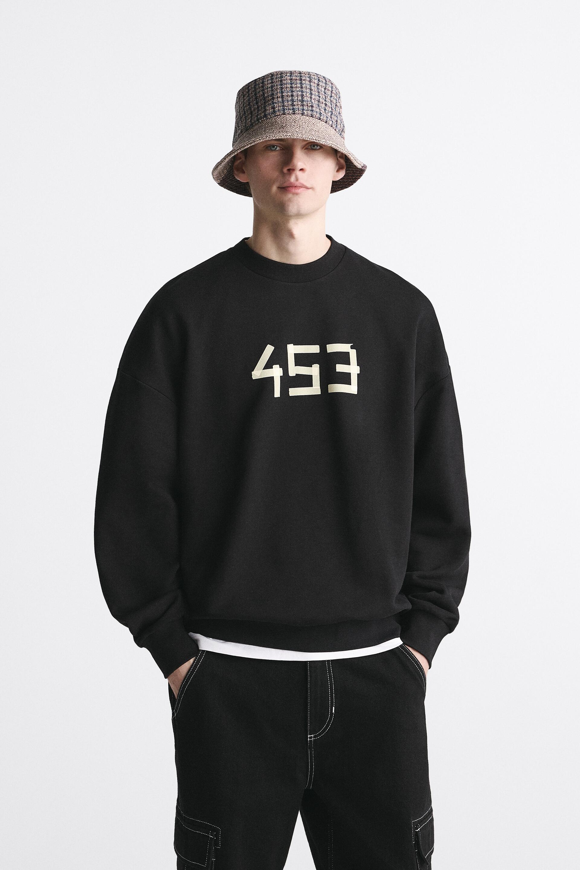 

Свитшот мужской ZARA 00679417 черный XL (доставка из-за рубежа), 00679417