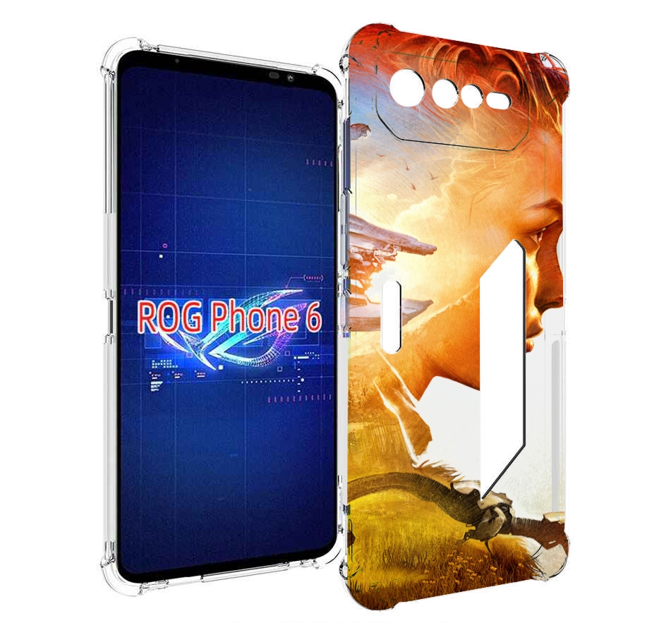 

Чехол MyPads Horizon Zero Dawn art для Asus ROG Phone 6, Прозрачный, Tocco