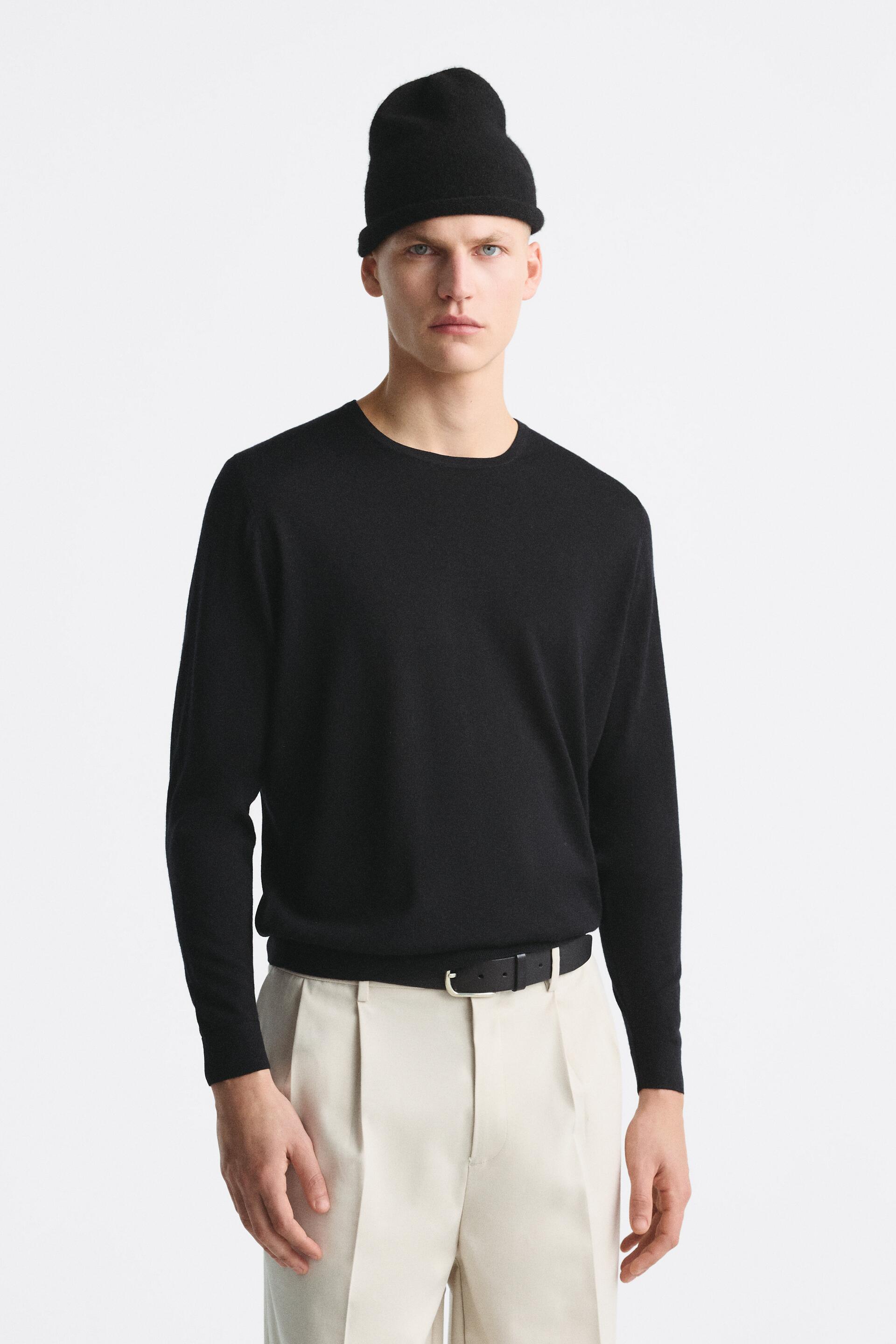 

Джемпер мужской ZARA 00304404 черный L (доставка из-за рубежа), 00304404
