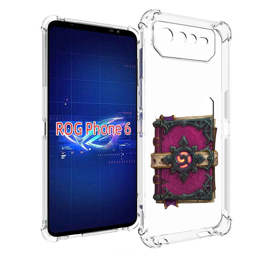 

Чехол MyPads Hearthstone для Asus ROG Phone 6, Прозрачный, Tocco