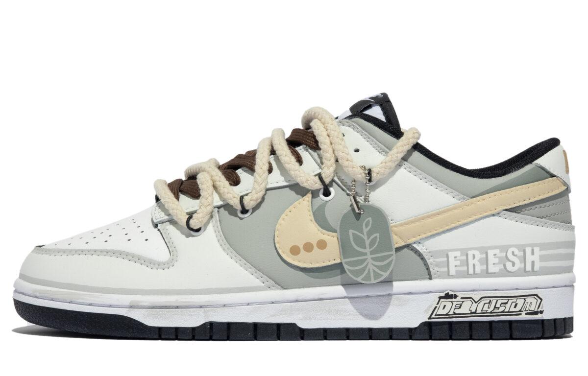 

Кеды унисекс Nike Dunk Low белые 42.5 EU, Белый, Dunk Low