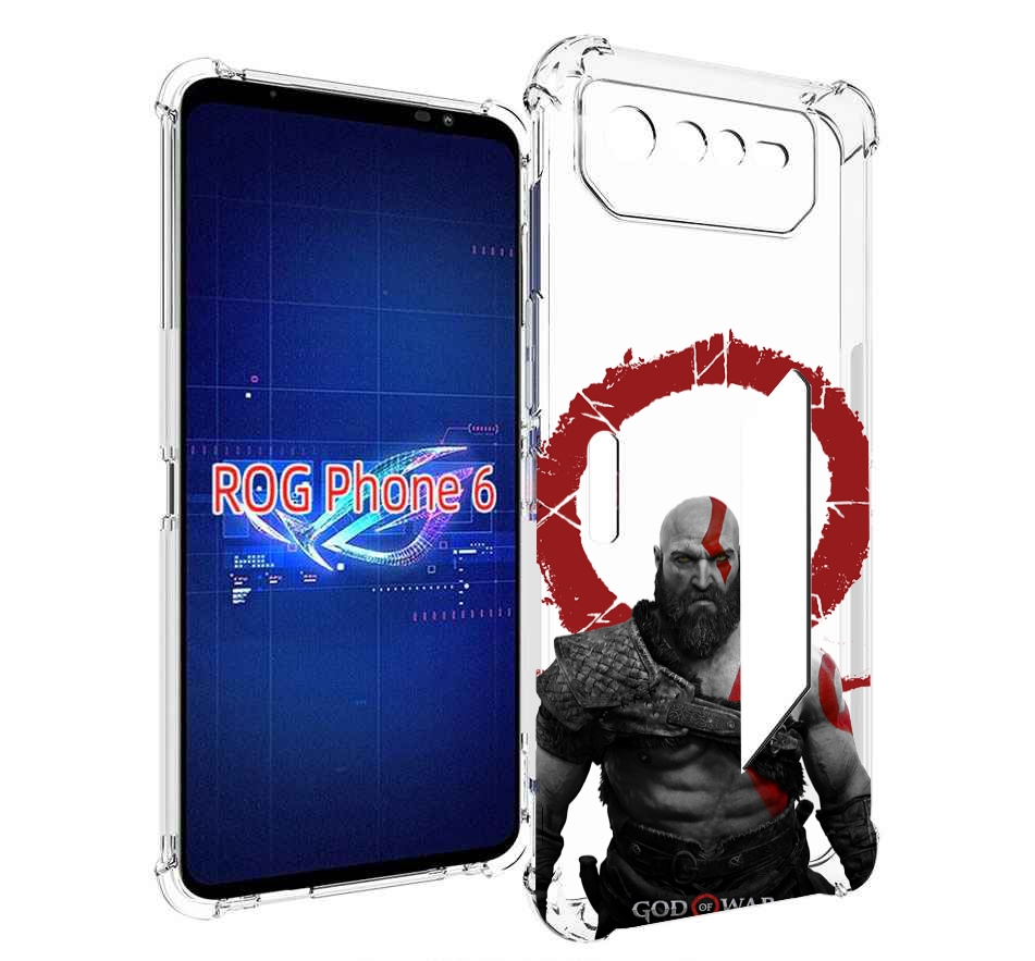 

Чехол MyPads God-of-War для Asus ROG Phone 6, Прозрачный, Tocco