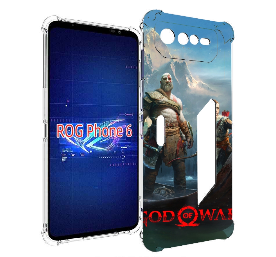 

Чехол MyPads God Of War Кратос Атрей для Asus ROG Phone 6, Прозрачный, Tocco