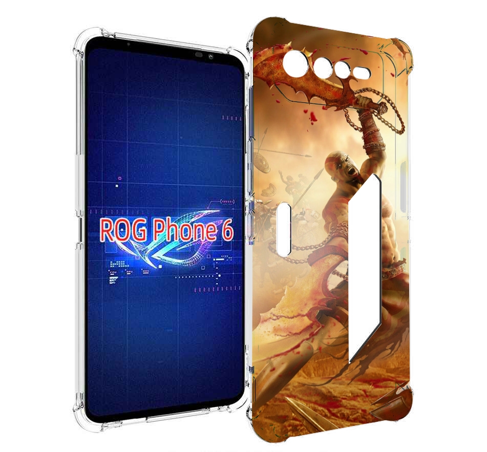 

Чехол MyPads God Of War III для Asus ROG Phone 6, Прозрачный, Tocco