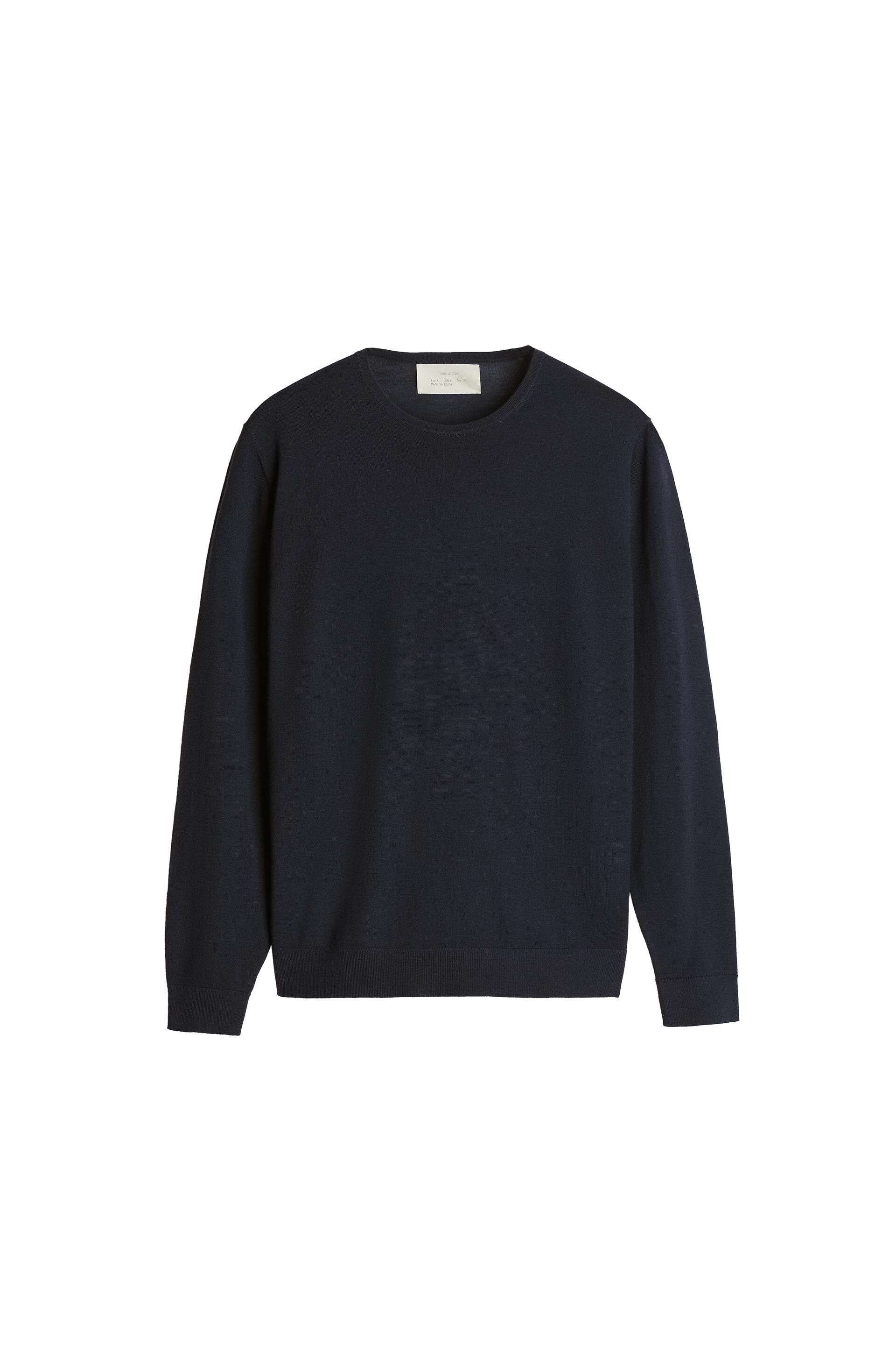 

Джемпер мужской ZARA 00304402 синий L (доставка из-за рубежа), 00304402
