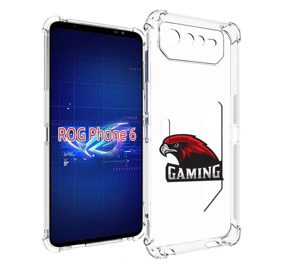 

Чехол MyPads Gaming-1 мужской для Asus ROG Phone 6, Прозрачный, Tocco