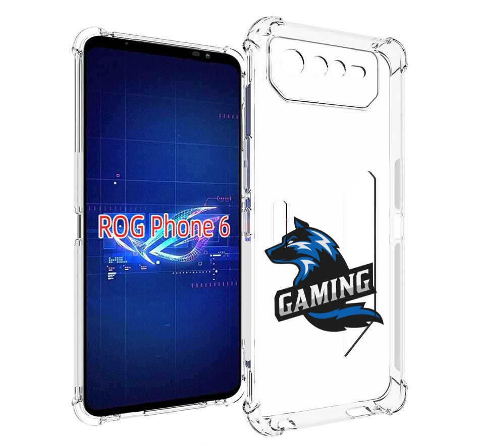 

Чехол MyPads Gaming мужской для Asus ROG Phone 6, Прозрачный, Tocco