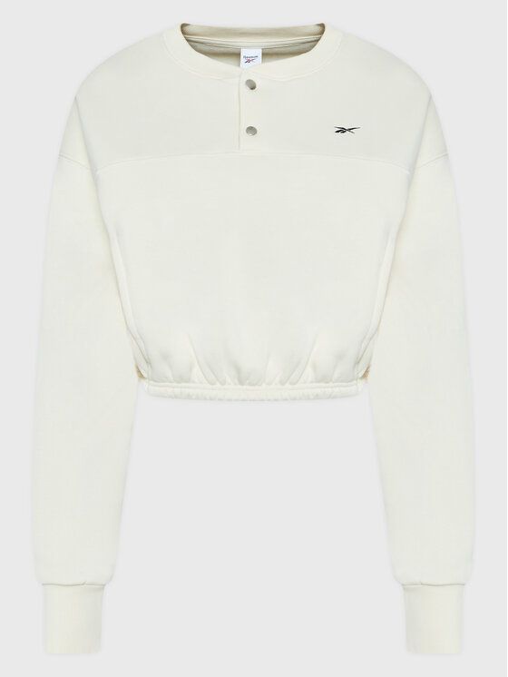 

Свитшот женский Reebok 0000300001288 белый XL, 0000300001288