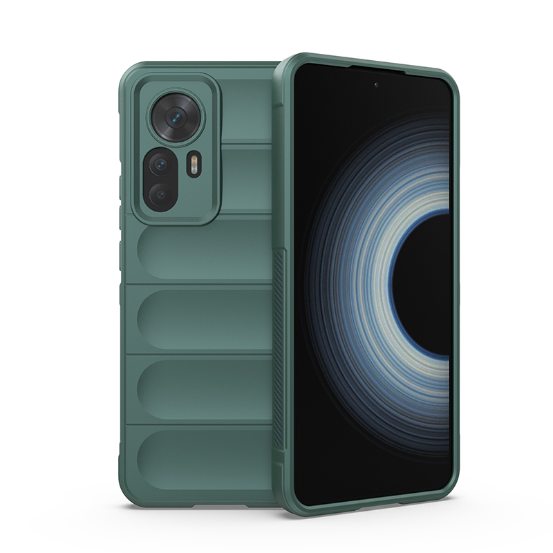 

Противоударный чехол Flexible Case для Xiaomi 12T, зеленый, Flexible Case