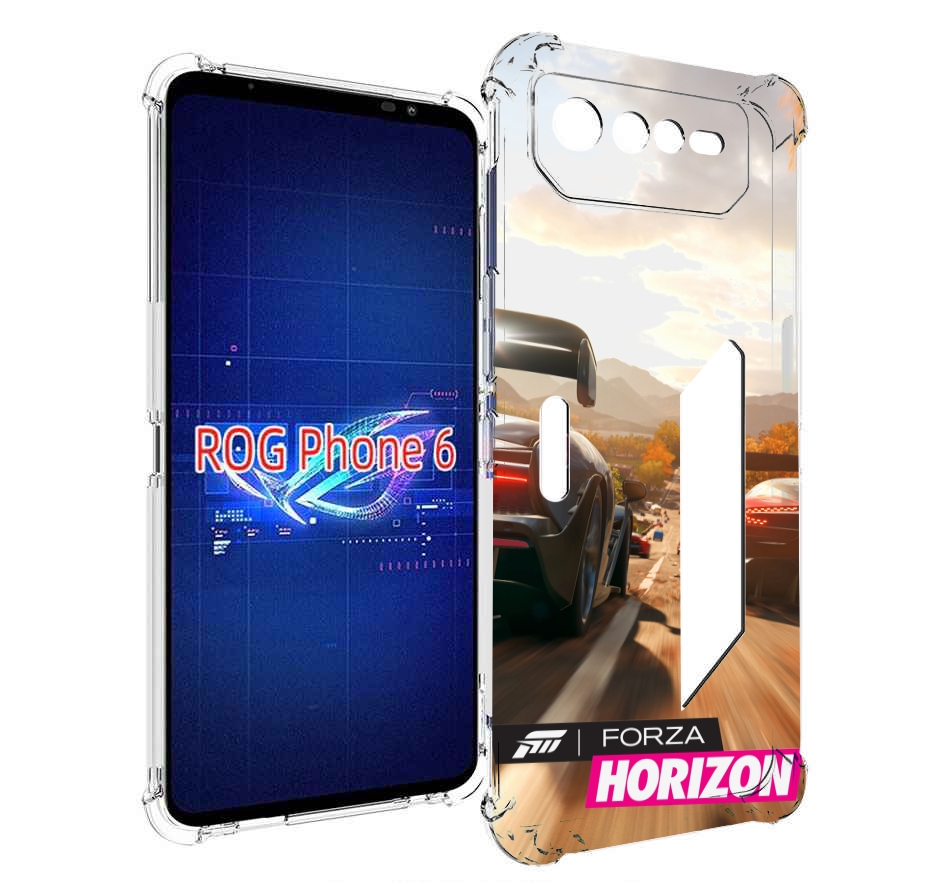 

Чехол MyPads Forza Horizon для Asus ROG Phone 6, Прозрачный, Tocco