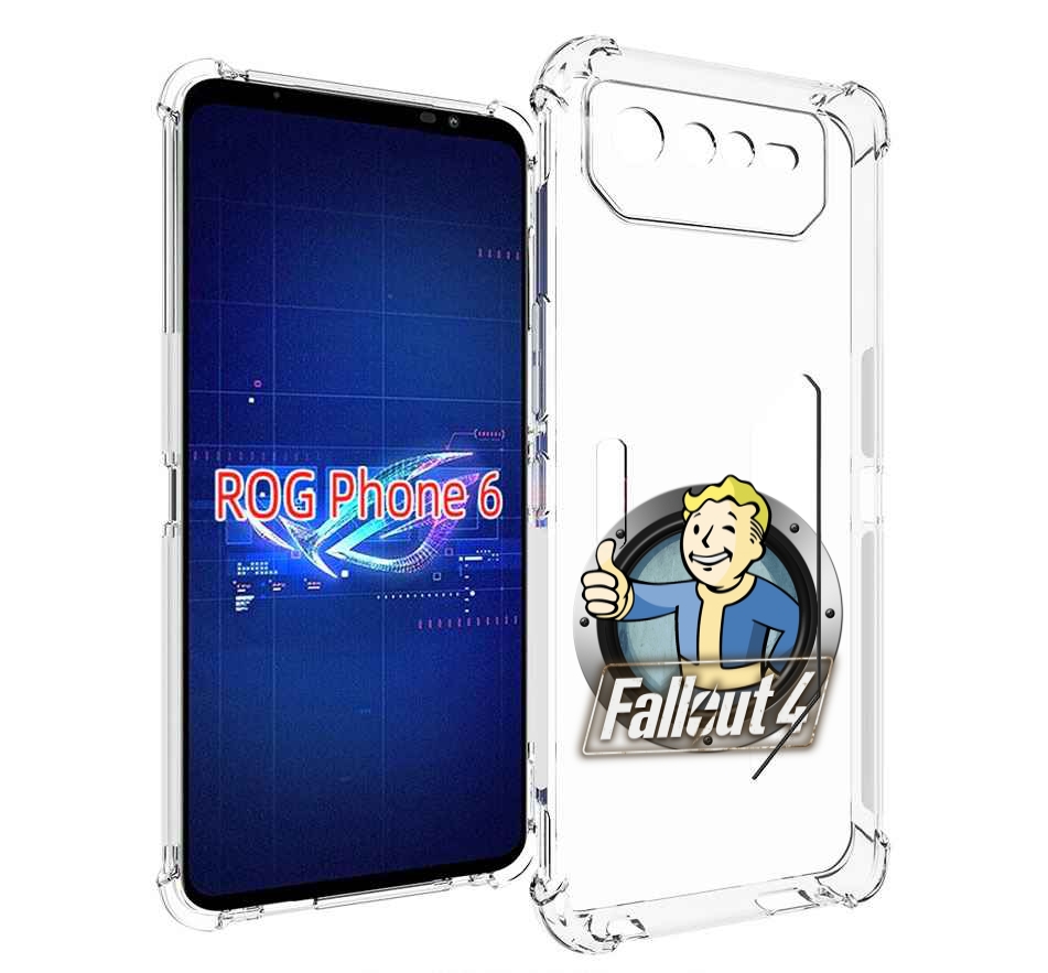 

Чехол MyPads Fallout-4 для Asus ROG Phone 6, Прозрачный, Tocco
