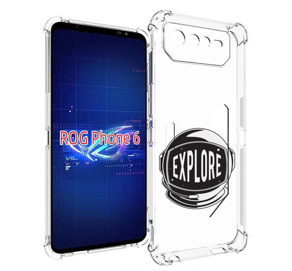 

Чехол MyPads Explore для Asus ROG Phone 6, Прозрачный, Tocco