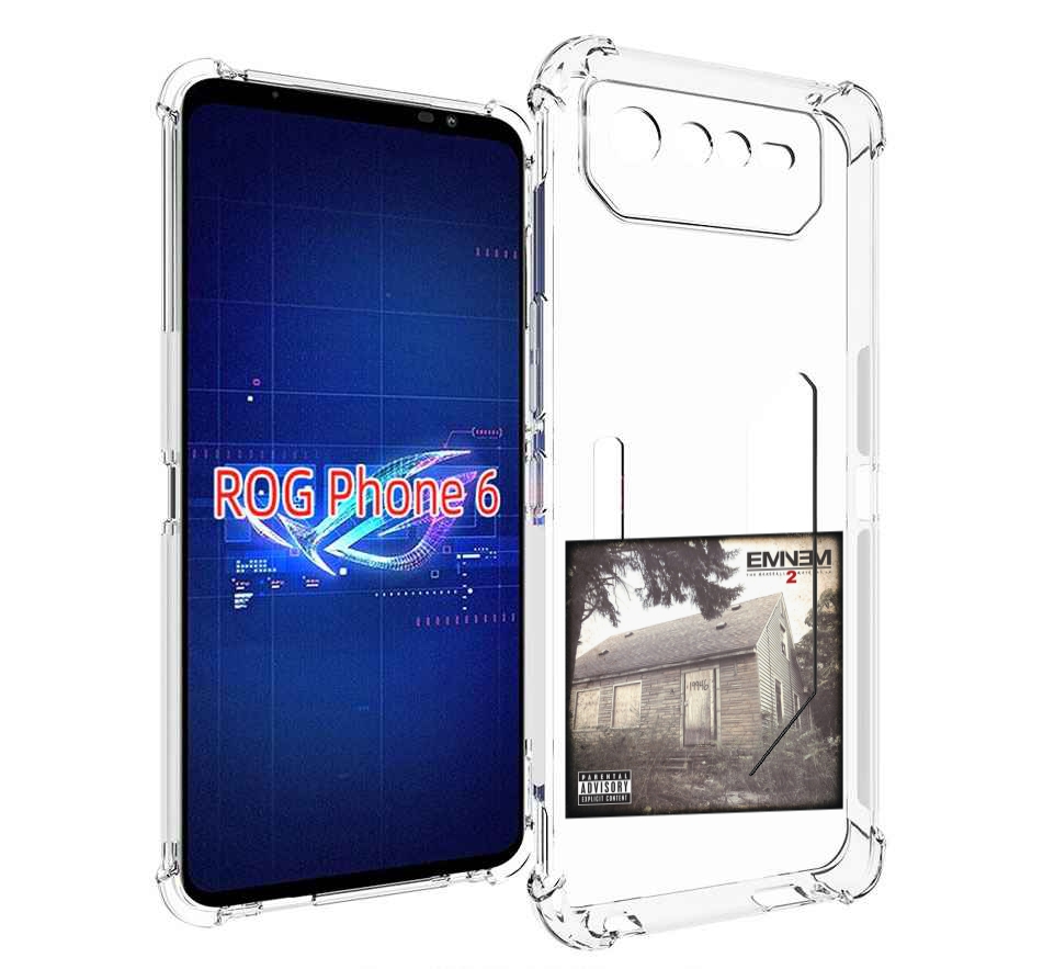 

Чехол MyPads Eminem THE MARSHALL MATHERS LP 2 для Asus ROG Phone 6, Прозрачный, Tocco