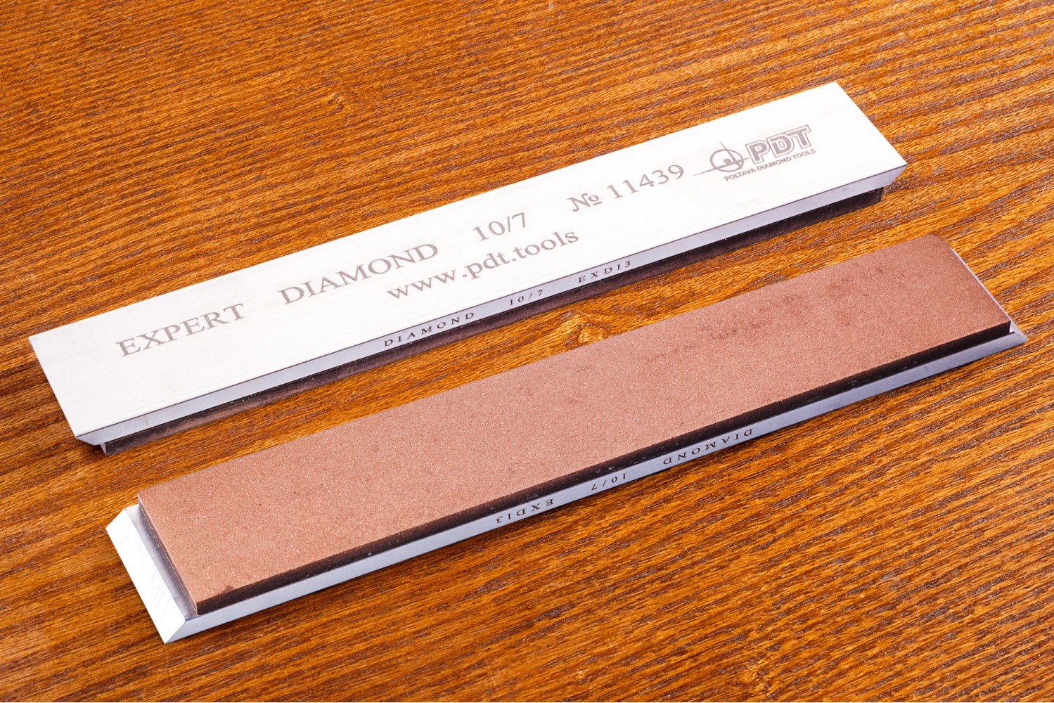 

Алмазный брусок для заточки PDT EXPERT 150-25-3мм 10/7 мкм на алюминиевом бланке, PDT EXPERT 150-25-3мм