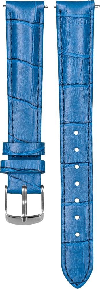 

Ремешок кожаный GSMIN Crocodile 18 мм (Синий), Ремешок кожаный GSMIN Crocodile 18 мм
