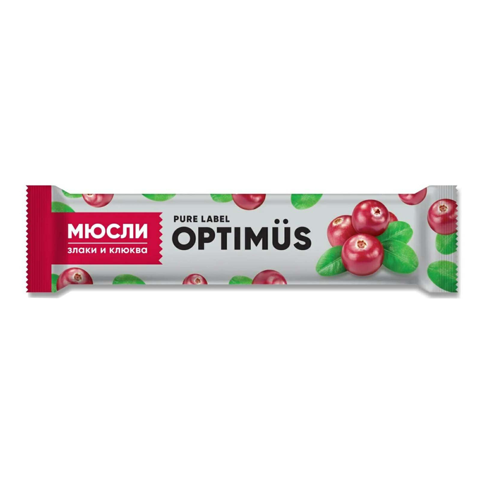 

Батончик Аматег Optimus мюсли Злаки и клюква 25 г