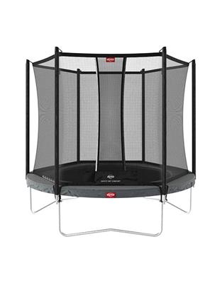 Батут BERG Favorit Regular 200 Grey + Safety Net Comfort батут berg favorit 430 сетка comfort 35 14 07 06 35 74 14 03