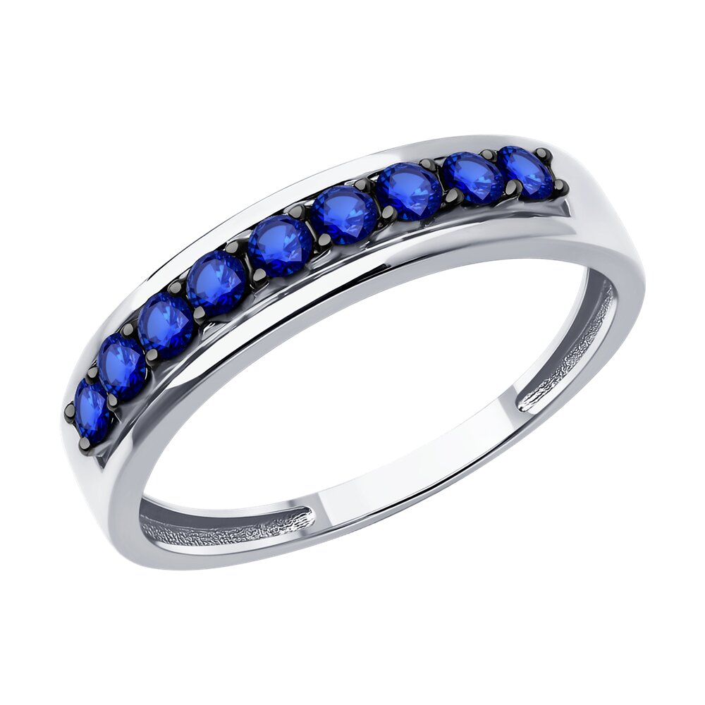 

Кольцо из золота р. 18 Diamant 52-210-02520-1, сапфир, 52-210-02520-1