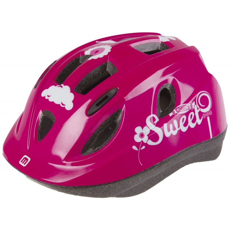 Шлем велосипедный .детский/подростк. 5-731885 INMOLD 52-56см SWEET/розовый  M-WAVE JUNIOR