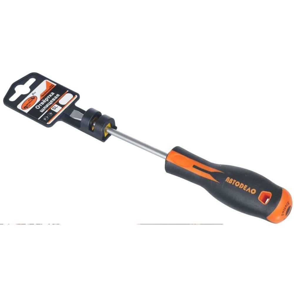 

АвтоDело отвертка шлицевая 5.5х150мм Professional 39565 14853