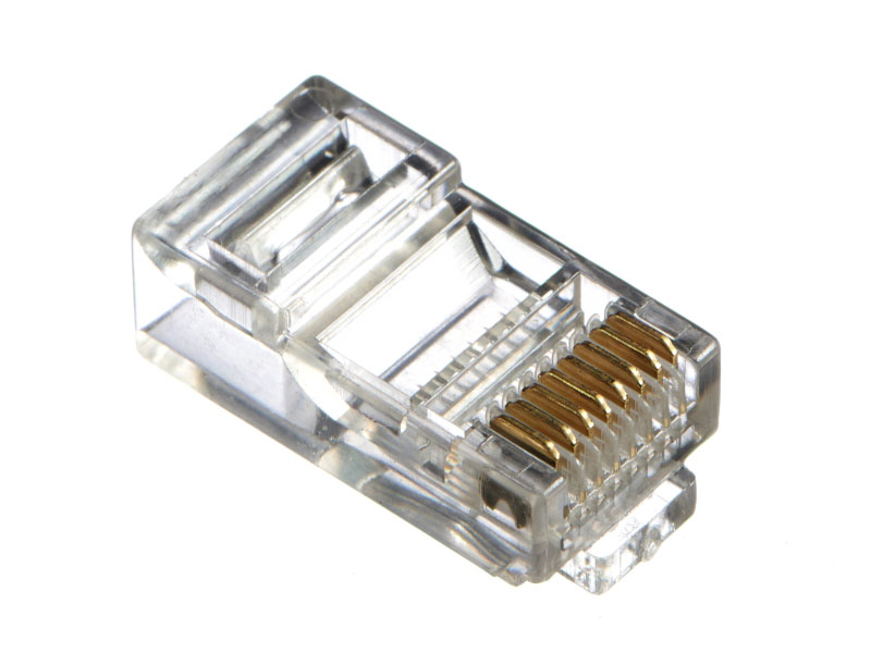 

Коннектор RJ45 NoBrand (13917), Прозрачный