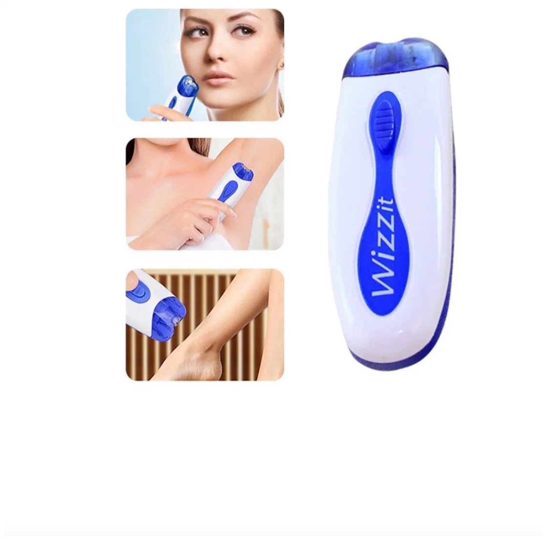 Эпилятор Wizzit белый; синий