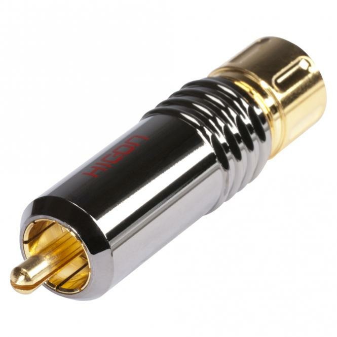 

Разъем RCA (Папа) HIC-ON HI-CM18-RED, HI-CM18-RED